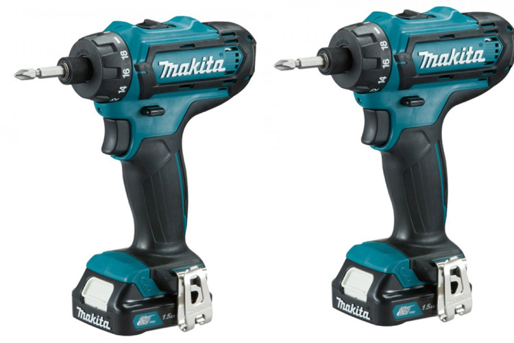 Máy khoan và vặn vít dùng pin 12V Makita DF031DSYE