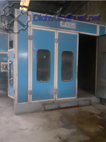 Dịch vụ di dời phòng sơn ô tô xe con