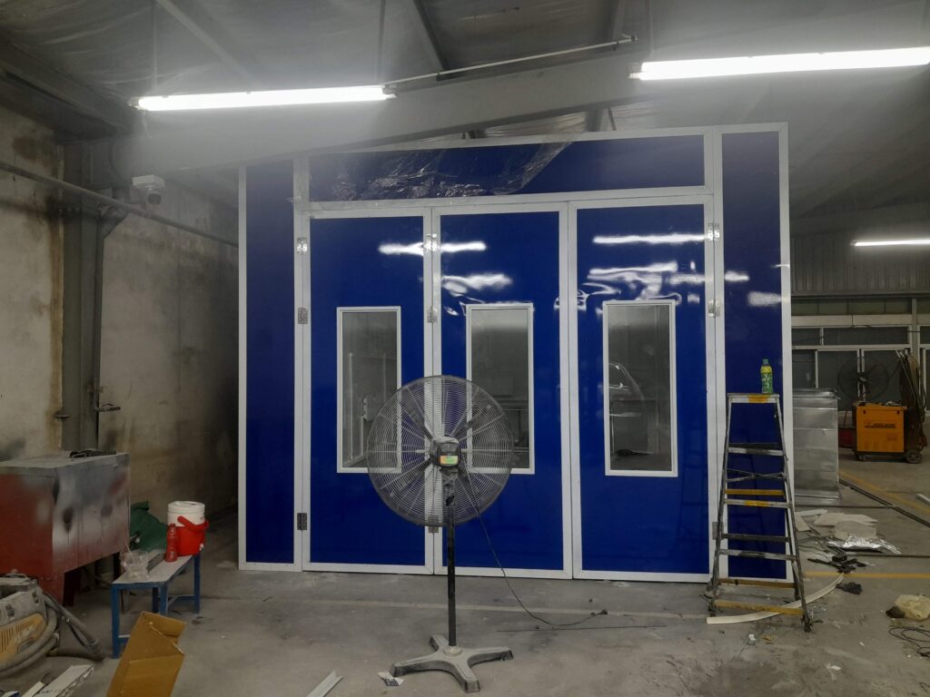 Lắp đặt phòng sơn Việt Nam sản xuất