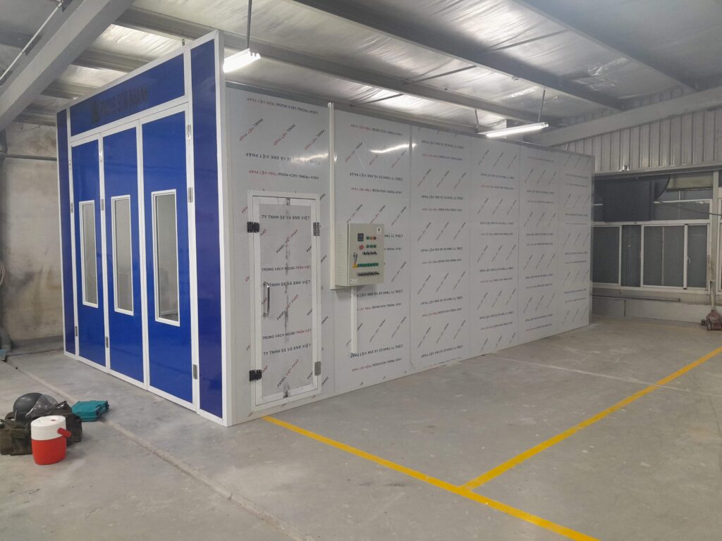 Lắp đặt phòng sơn Việt Nam sản xuất