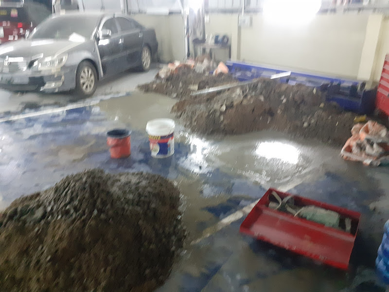 Hướng dẫn đào hố móng cầu nâng 2 trụ