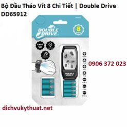 Bộ Đầu Tháo Vít 8 Chi Tiết | Double Drive DD65912