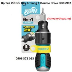 Bộ Tua Vít Đổi Đầu 6 In 1 Double Drive DD65902
