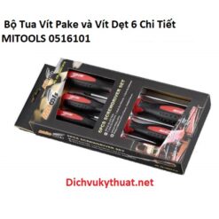 Bộ Tua Vít Pake và Vít Dẹt 6 Chi Tiết MITOOLS 0516101