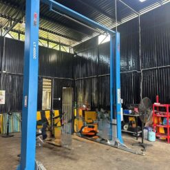 Cầu nâng 2 trụ cổng trên Suntek