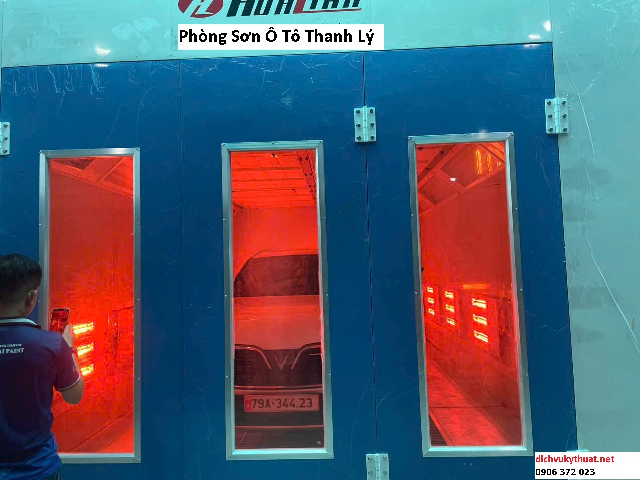 Phòng Sơn Ô Tô Thanh Lý