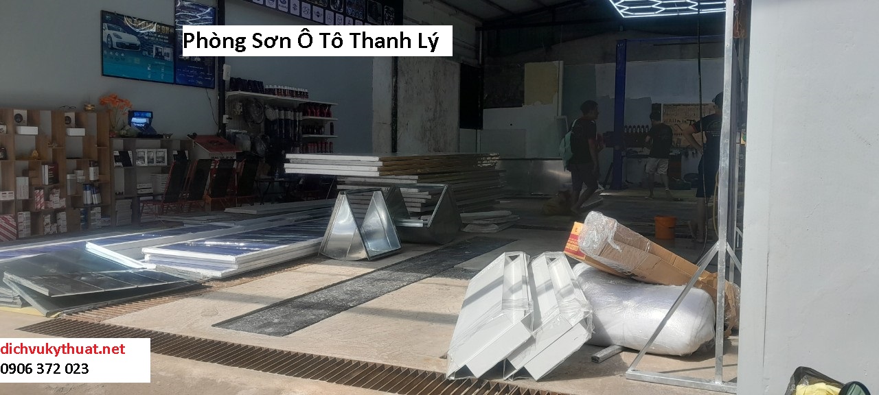 Phòng Sơn Ô Tô Thanh Lý