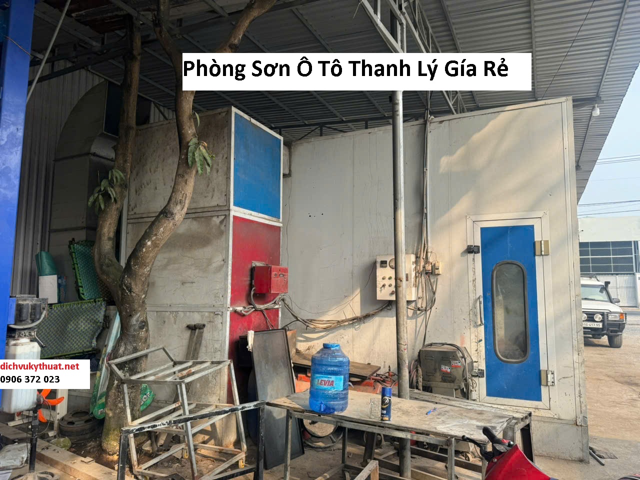 Phòng Sơn Ô Tô Thanh Lý
