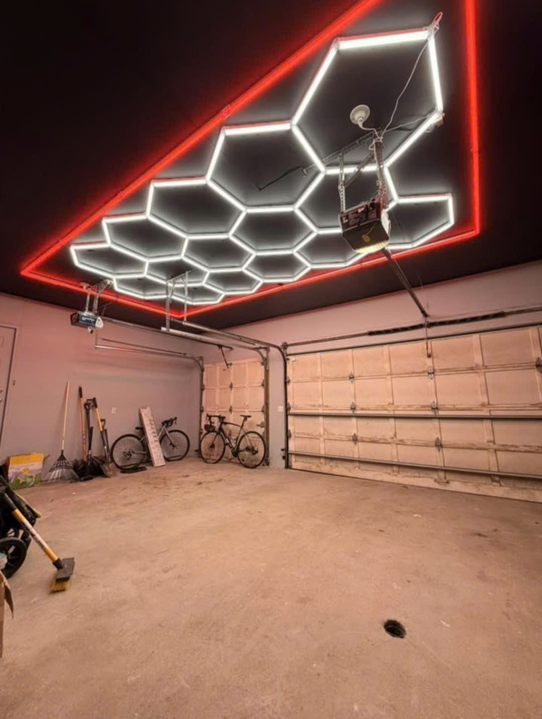 Đèn LED Tổ Ong Cho Gara
